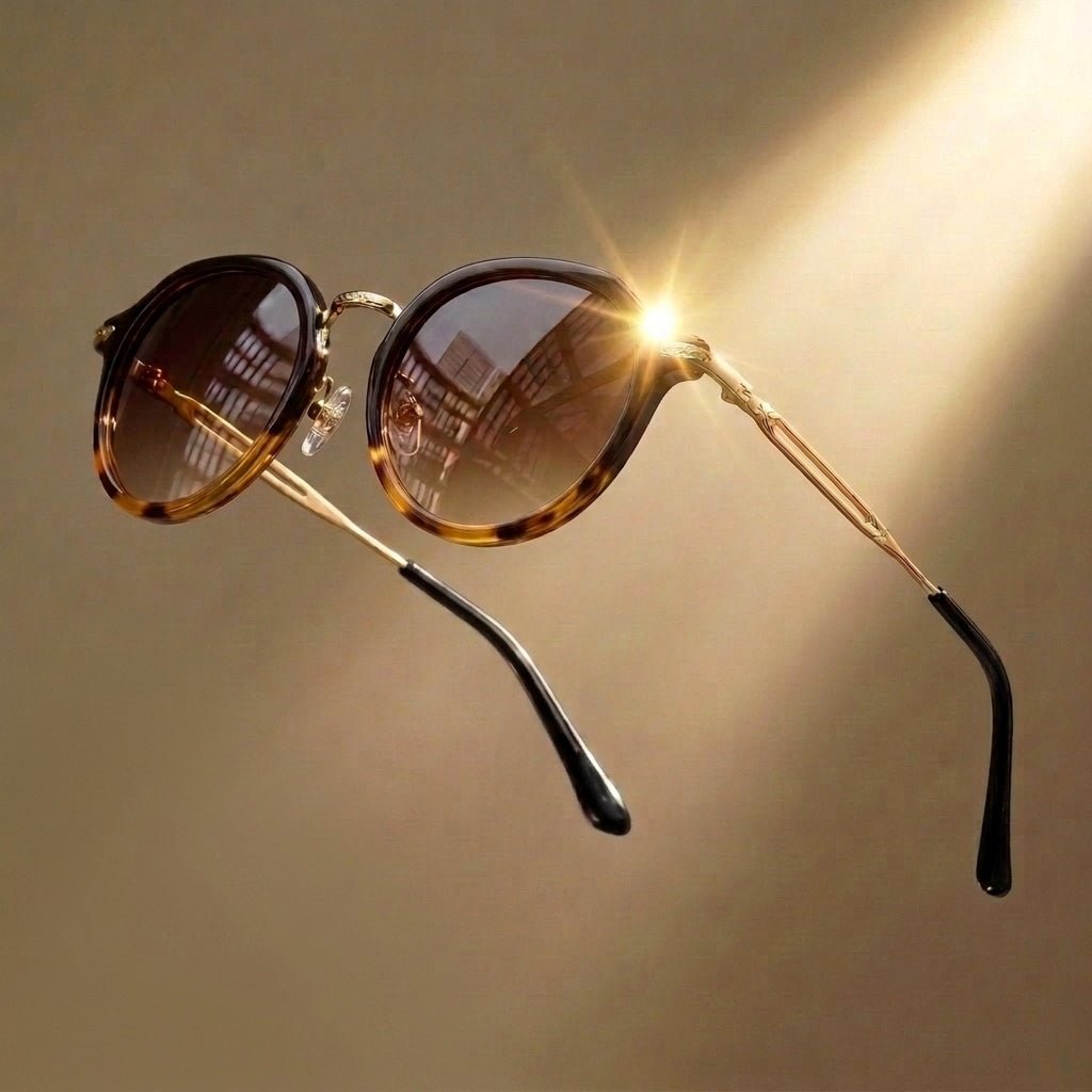 Ellis Round Retro Shades - York Miller