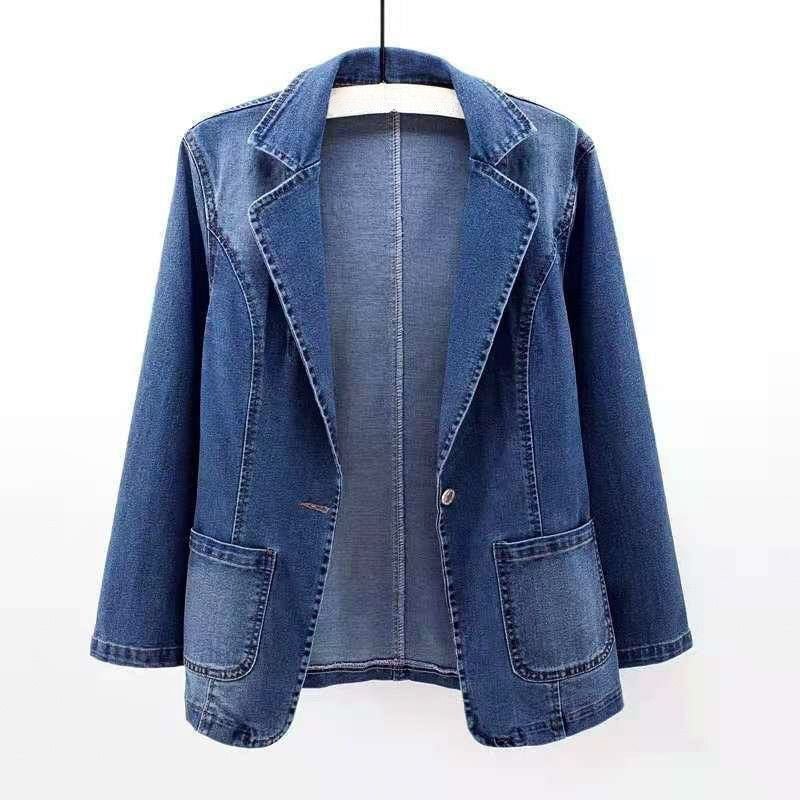 Theodora Organic Denim Blazer - York Miller