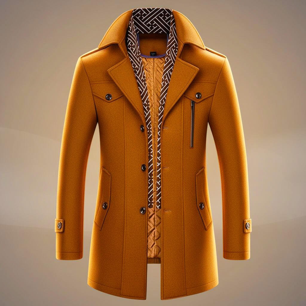 Kensworth Legacy Virgin Wool Coat - York Miller