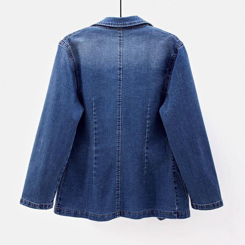 Theodora Organic Denim Blazer - York Miller