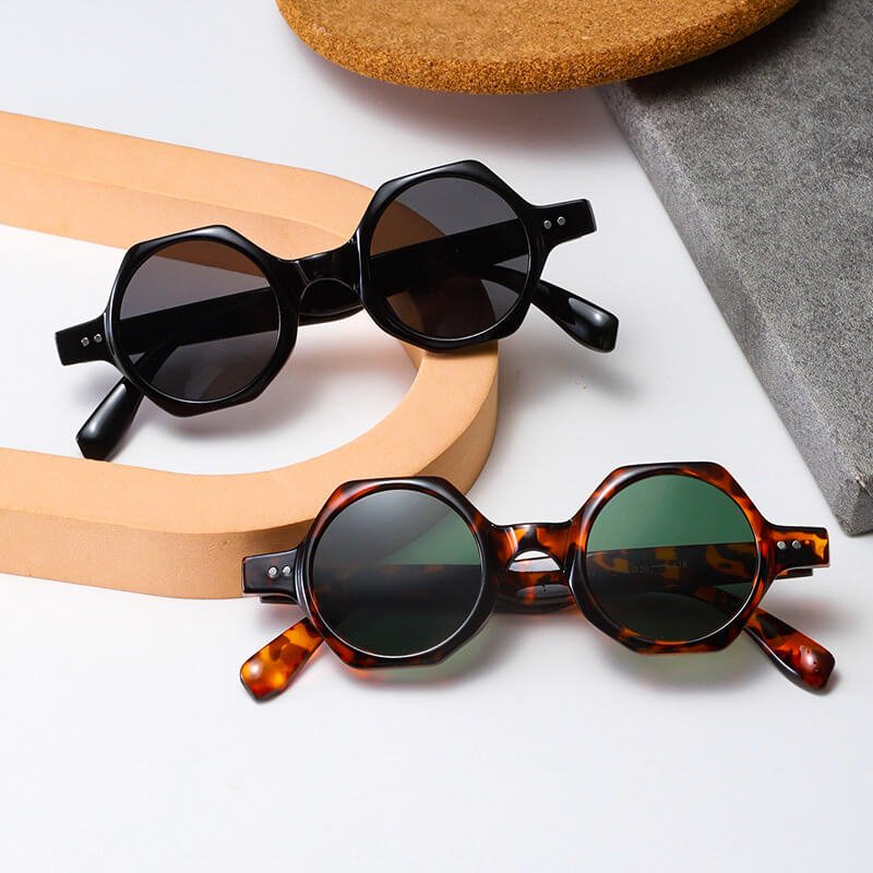 Sylvester Octagonal Retro Shades - York Miller