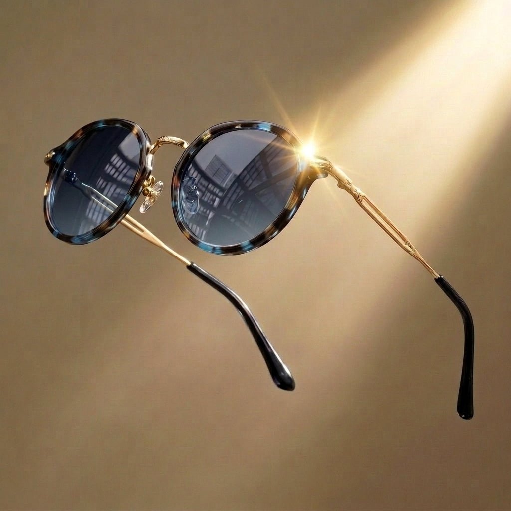 Ellis Round Retro Shades - York Miller