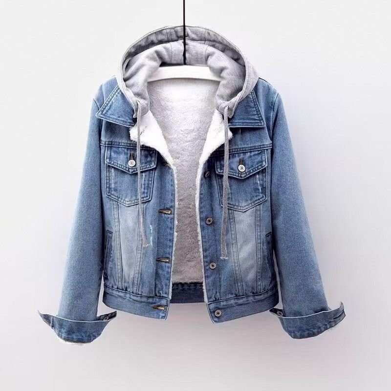 Aria Denim Hooded Jacket - York Miller