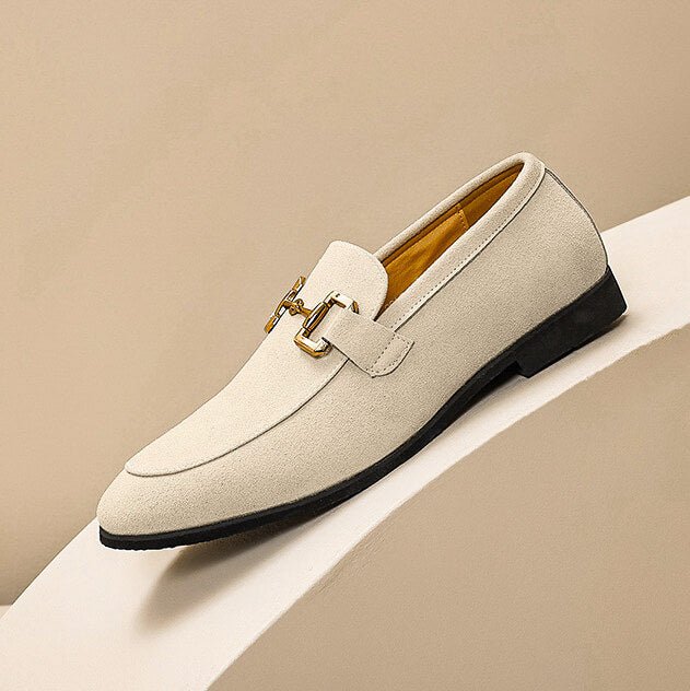 Massimo Heritage Suede Loafers - York Miller