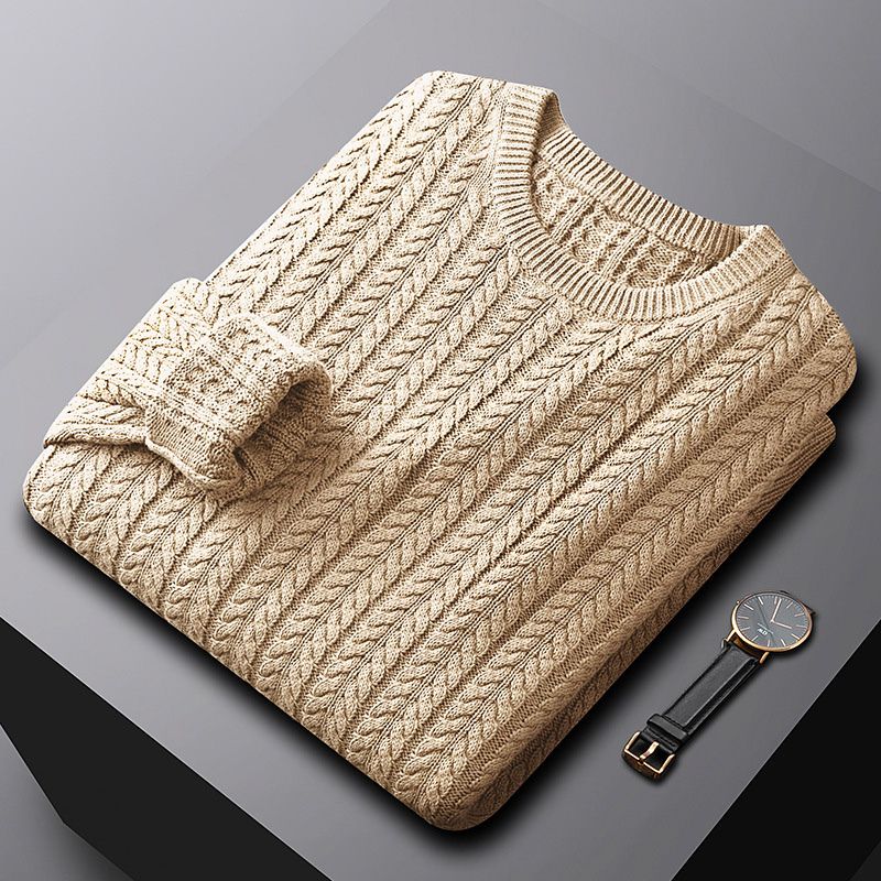 Matteo Legacy Knit Wool Sweater - York Miller