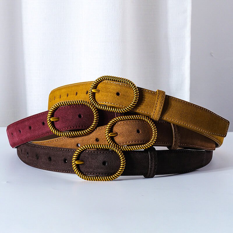 Charlotte Suede Belt - York Miller