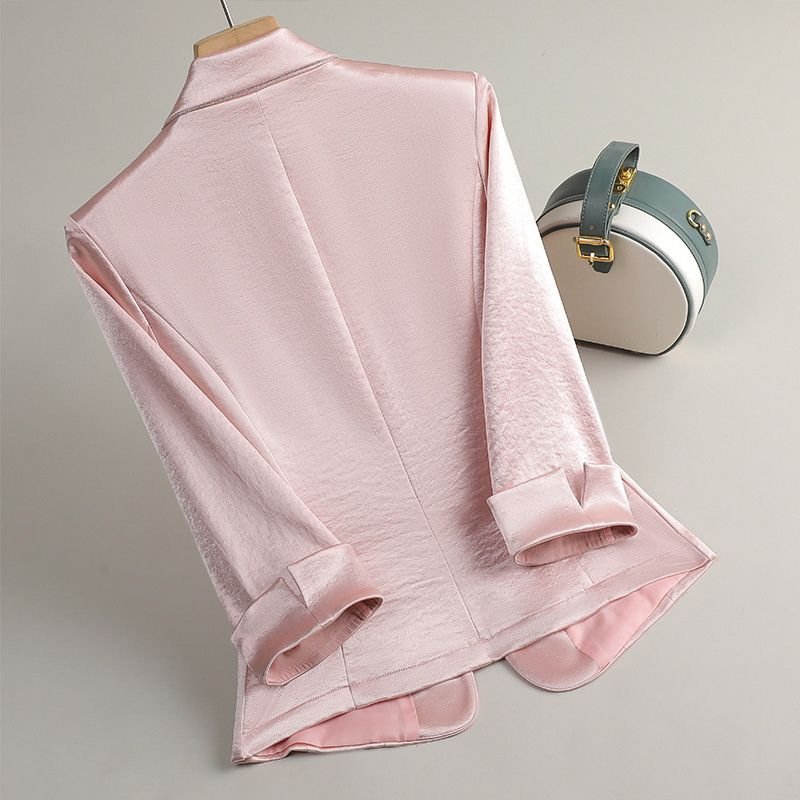 Lana Serena Elegant Satin Blazer - York Miller