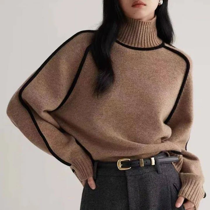 Anabella Couture Cashmere Turtleneck - York Miller