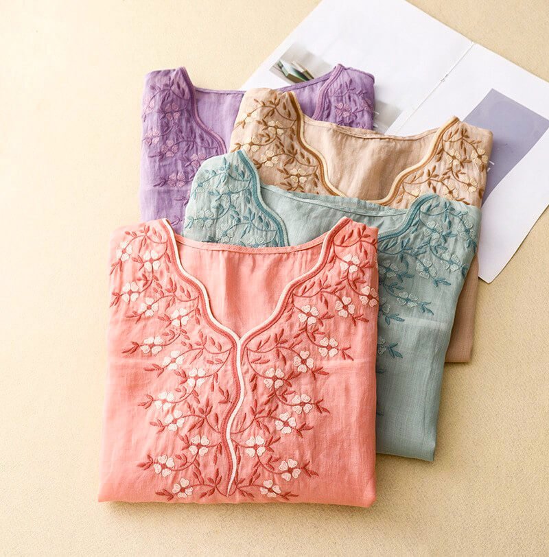 Iris Cotton-Linen Shirt - York Miller