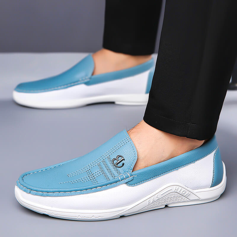 Beverly Hills Leather Loafers