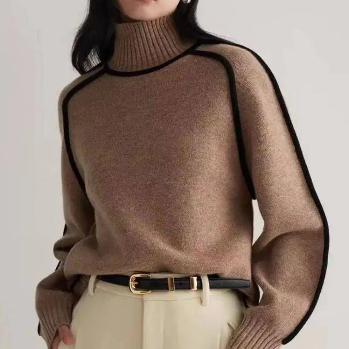 Anabella Couture Cashmere Turtleneck - York Miller