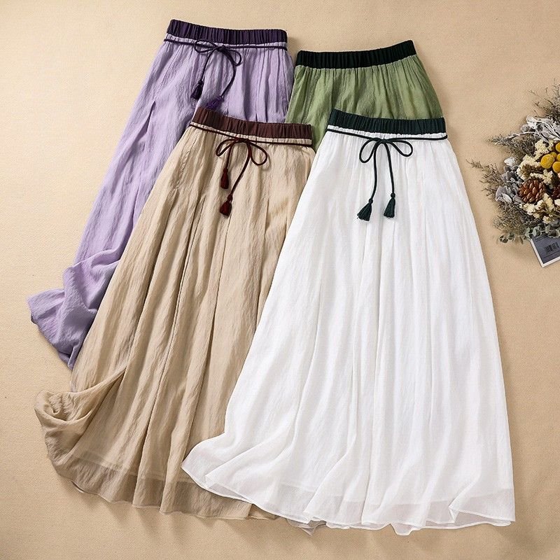 Siena Long Summer Skirt - York Miller