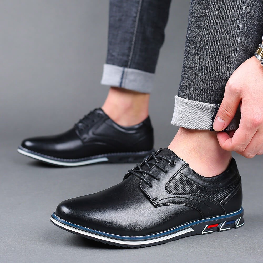 Lucciano Santi Leather Shoes - York Miller