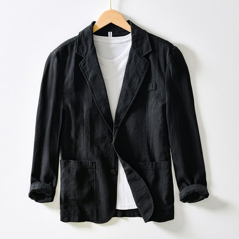 Portofino Classic Linen Blazer - York Miller