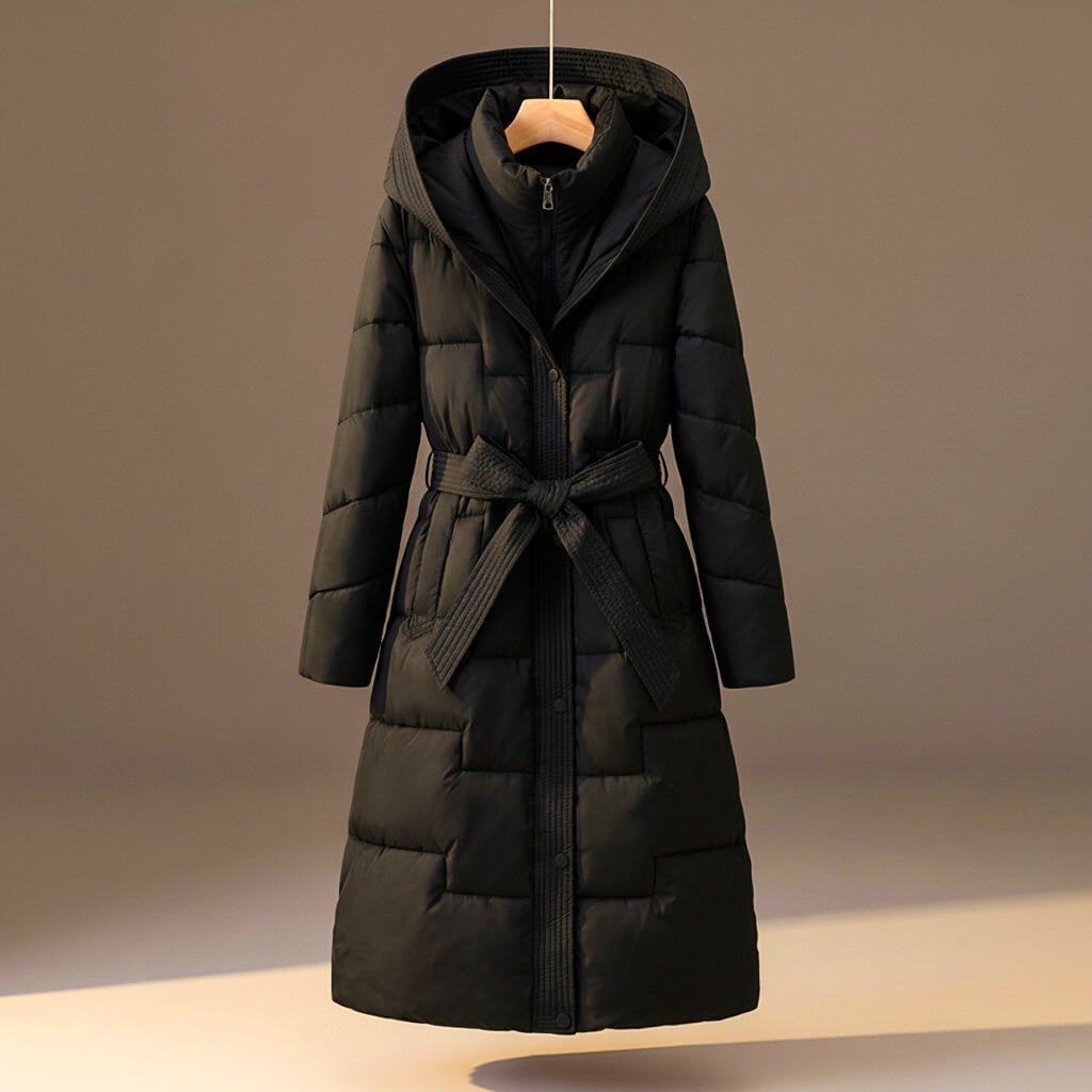 Anastasia Quilted Hooded Coat - York Miller