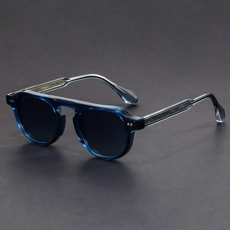 Riccardo Vintage Oval Shades - York Miller