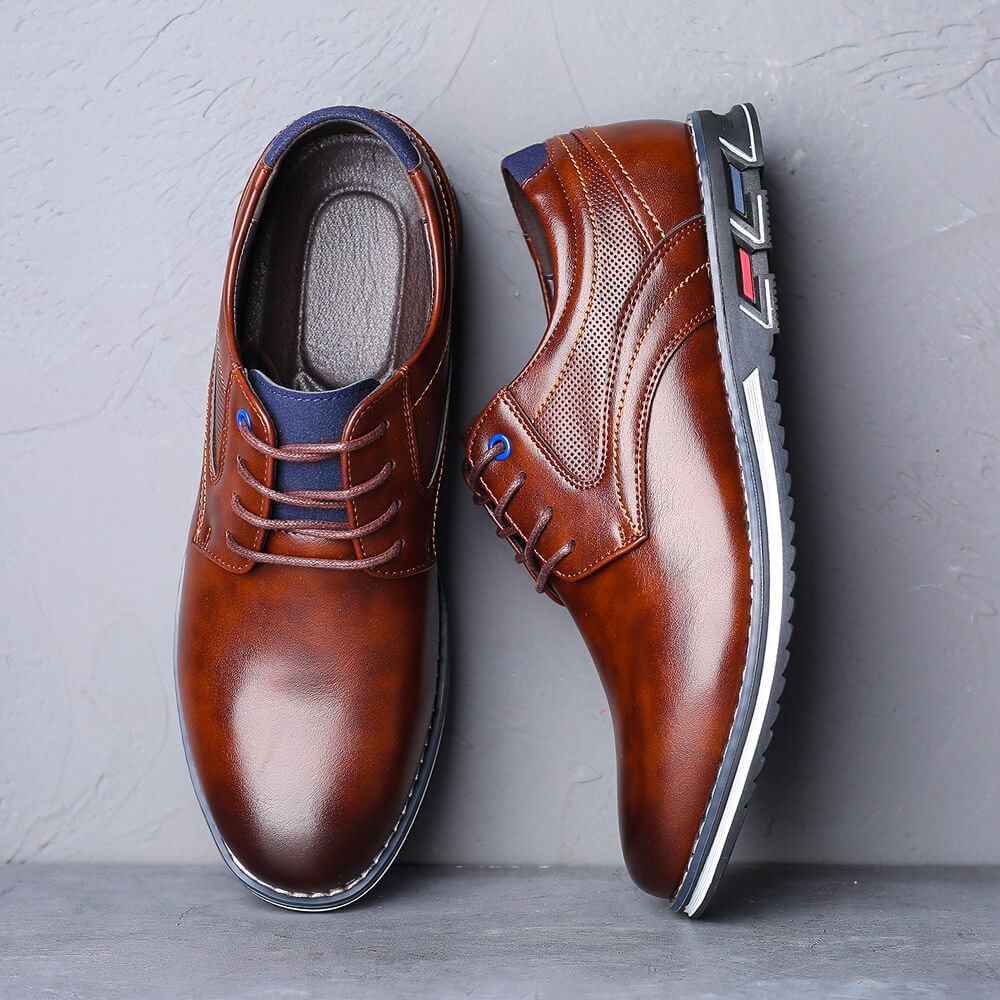 Lucciano Santi Leather Shoes - York Miller