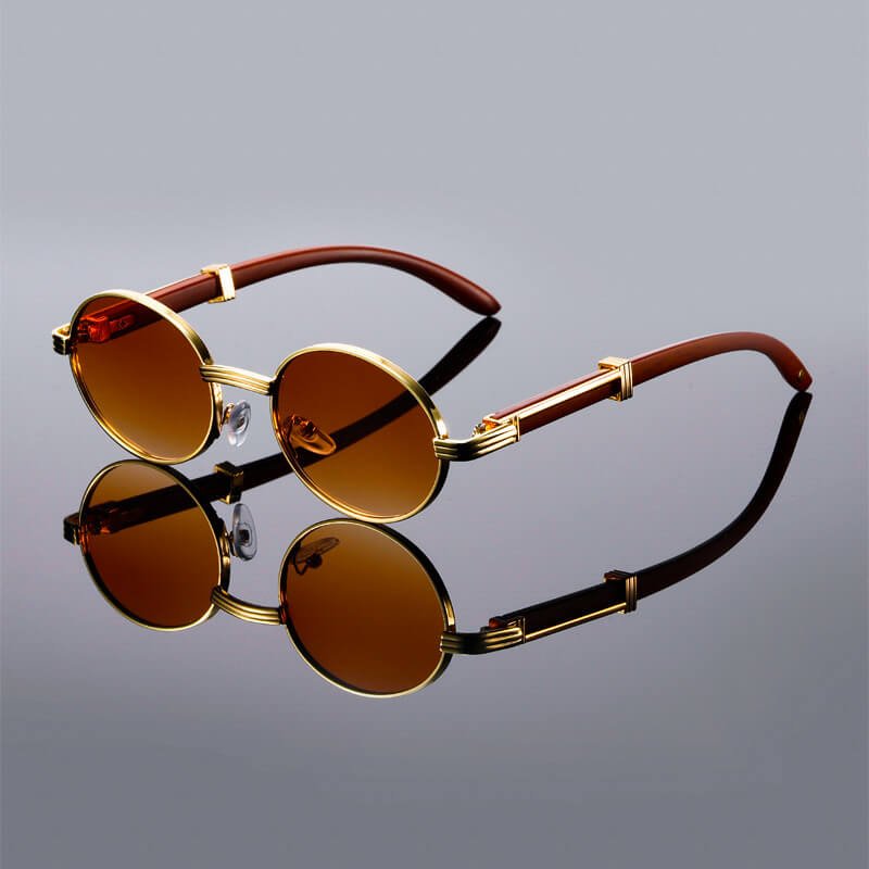 Lorenzo Oval Retro Shades - York Miller
