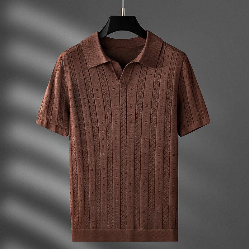 Jerome Prestige Knit Polo - York Miller