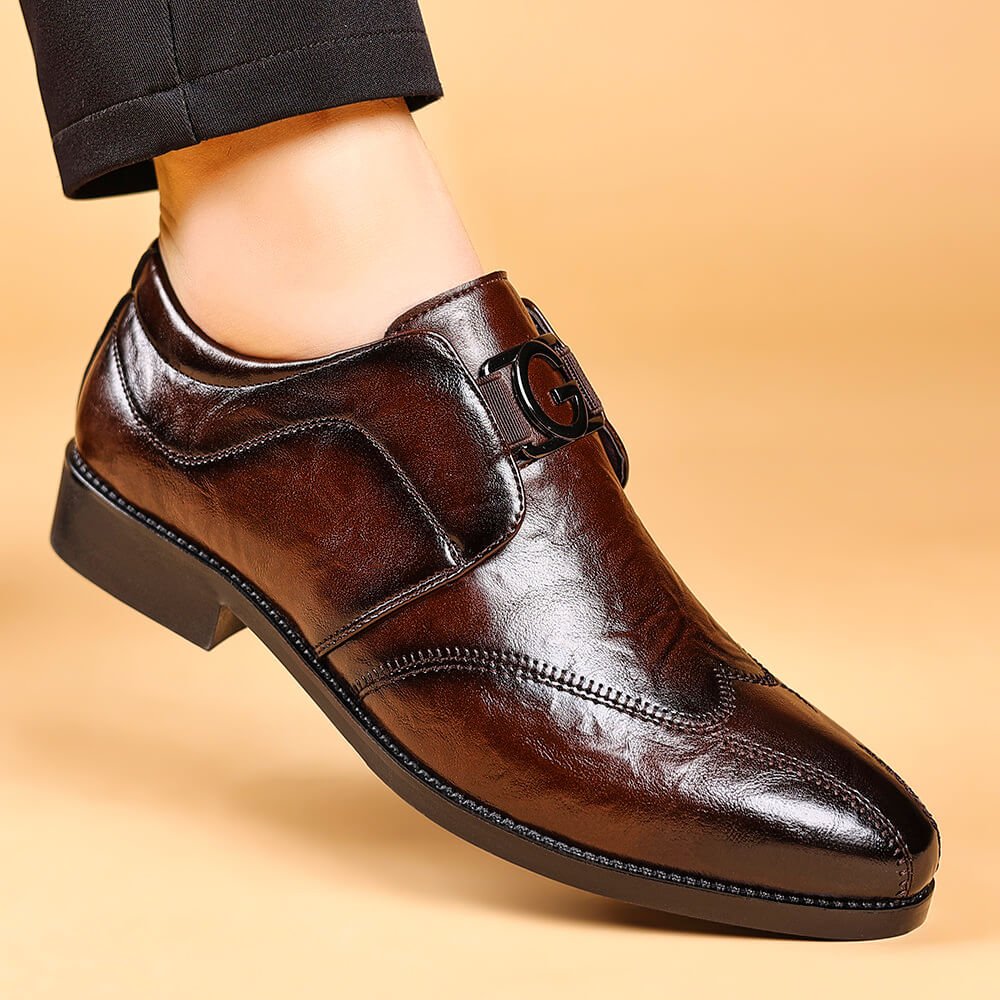 Gianni Genuine Leather Shoes - York Miller