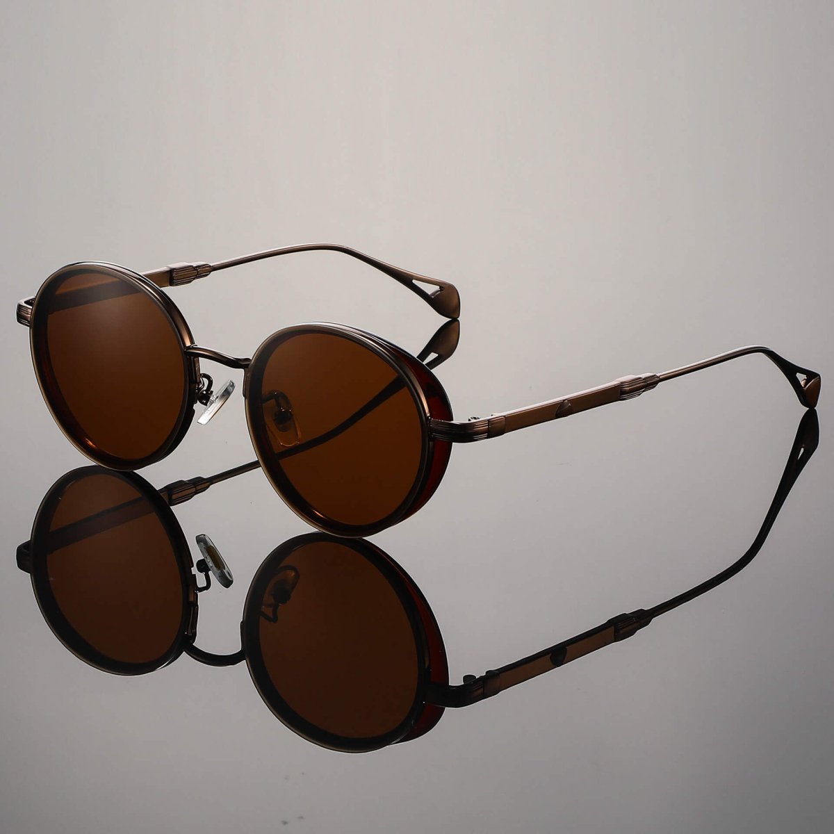 Carter Round Retro Shades - York Miller