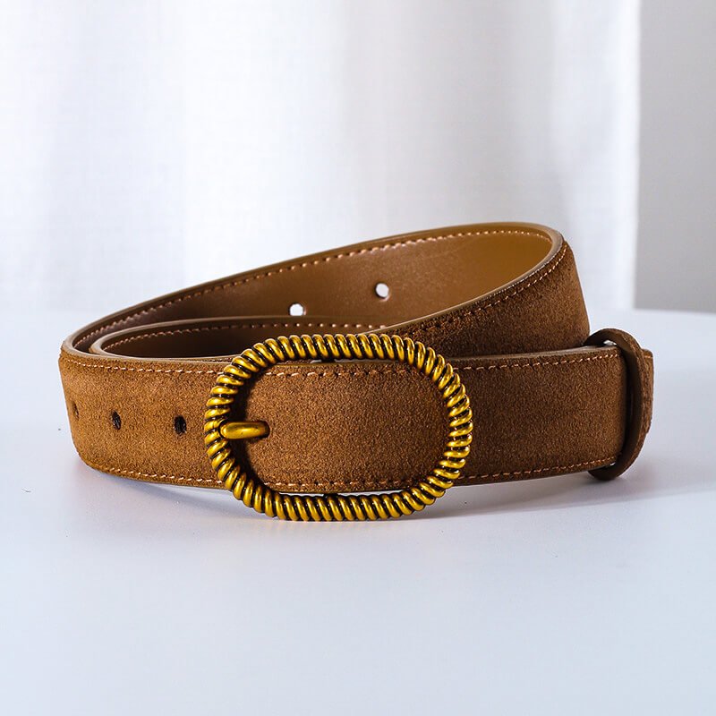 Charlotte Suede Belt - York Miller