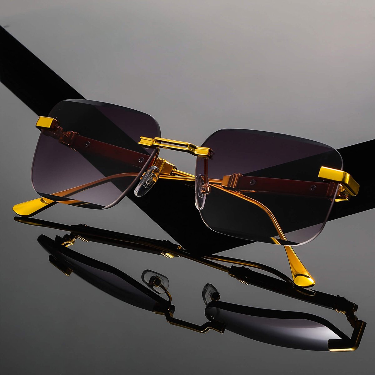 Bruno Valenci Rimless Shades - York Miller
