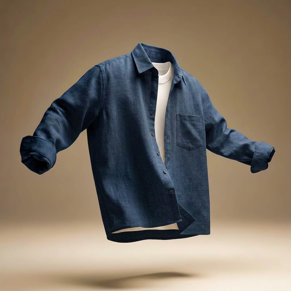 Mike Prestige Cotton Linen Shirt