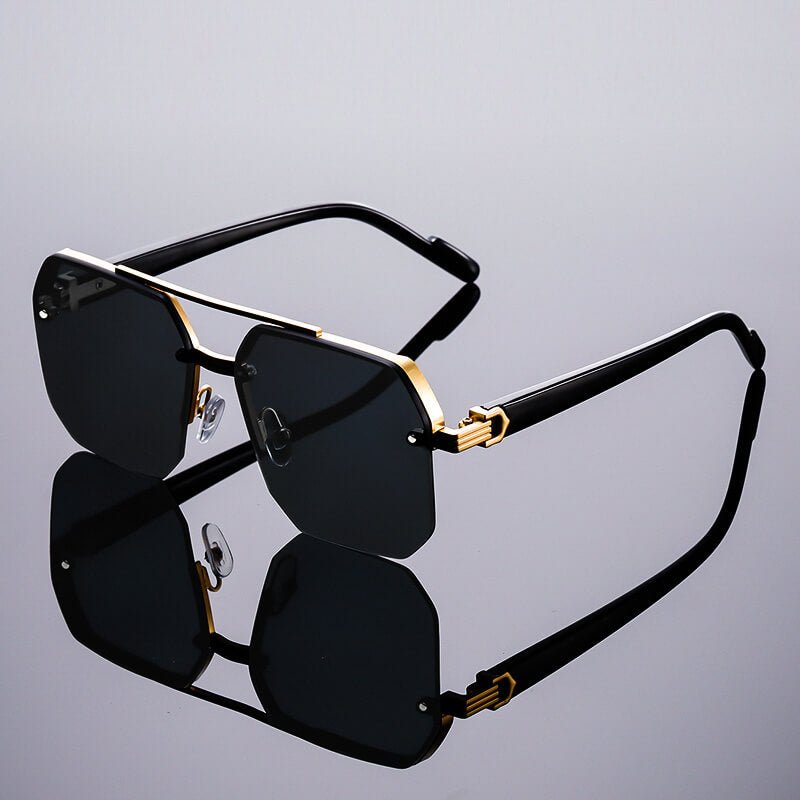 Milano Semi-Rimless Vintage Shades - York Miller