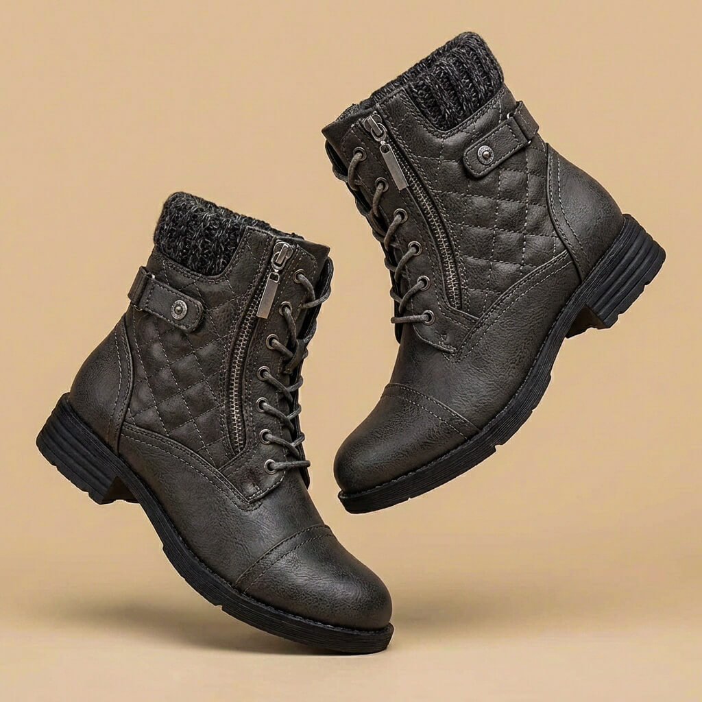 Amara Leather Ankle Boots