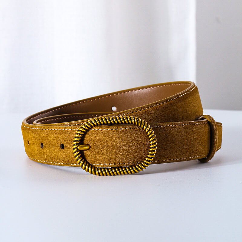 Charlotte Suede Belt - York Miller