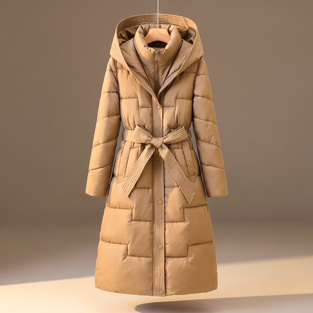 Anastasia Quilted Hooded Coat - York Miller