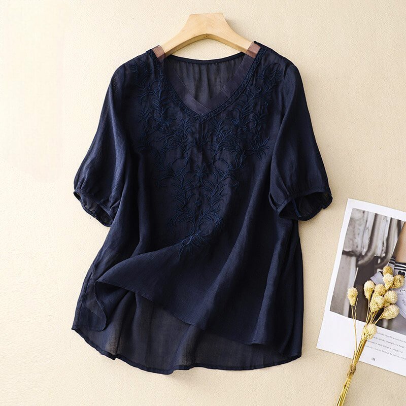 Daisy Cotton-Linen Shirt - York Miller