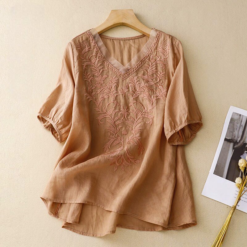 Daisy Cotton-Linen Shirt - York Miller