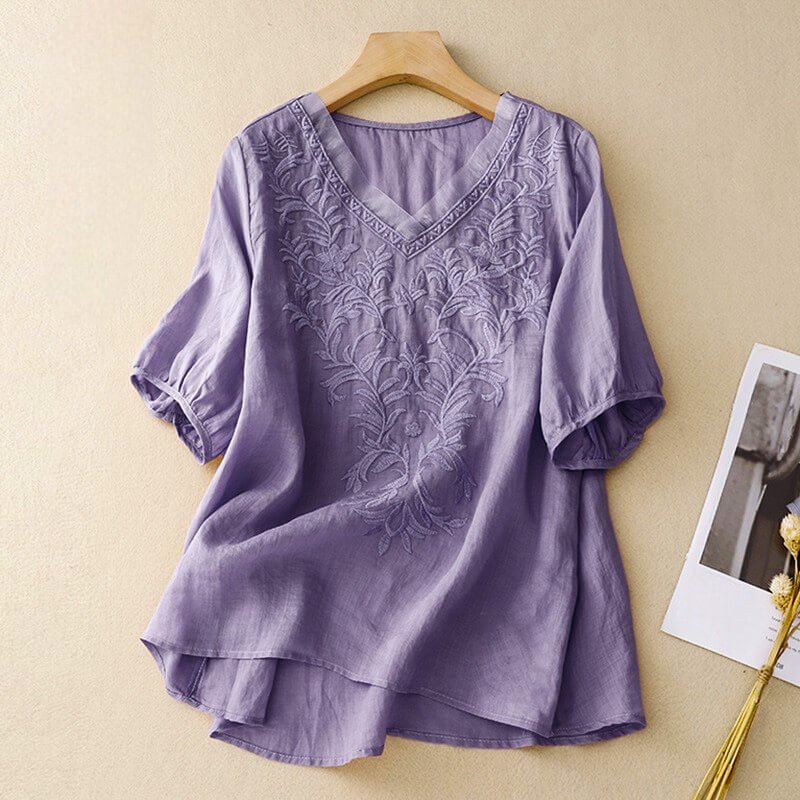 Daisy Cotton-Linen Shirt - York Miller