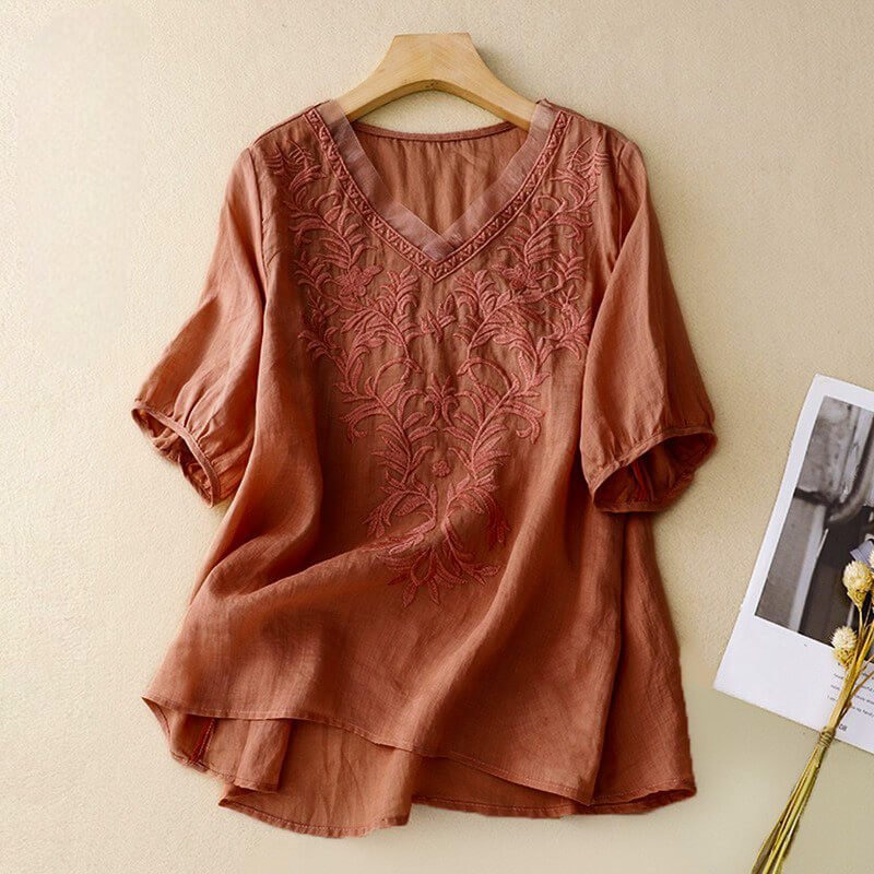 Daisy Cotton-Linen Shirt - York Miller