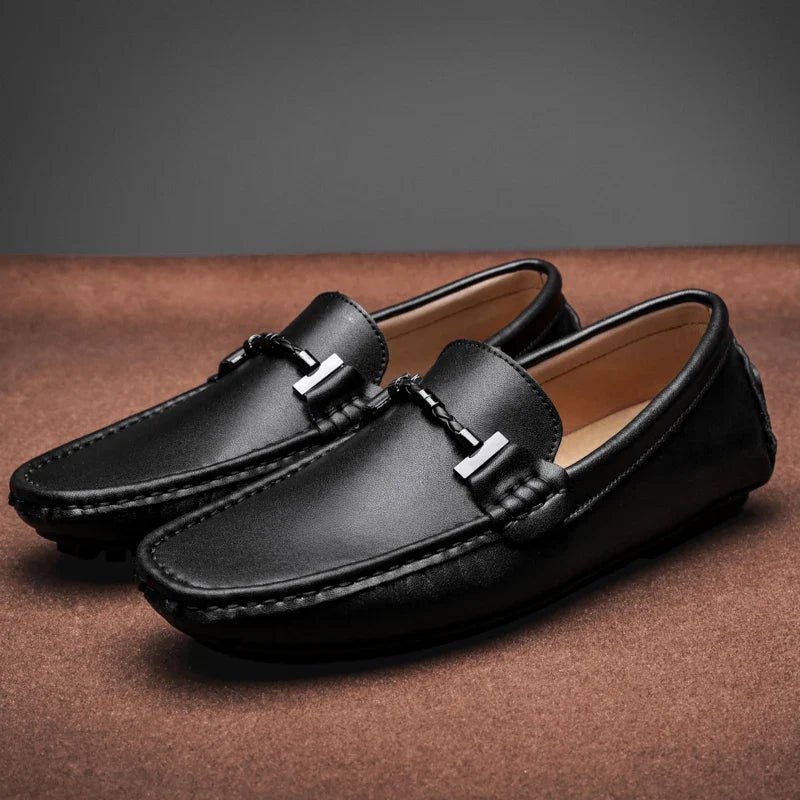 Milano Leather Loafers - York Miller