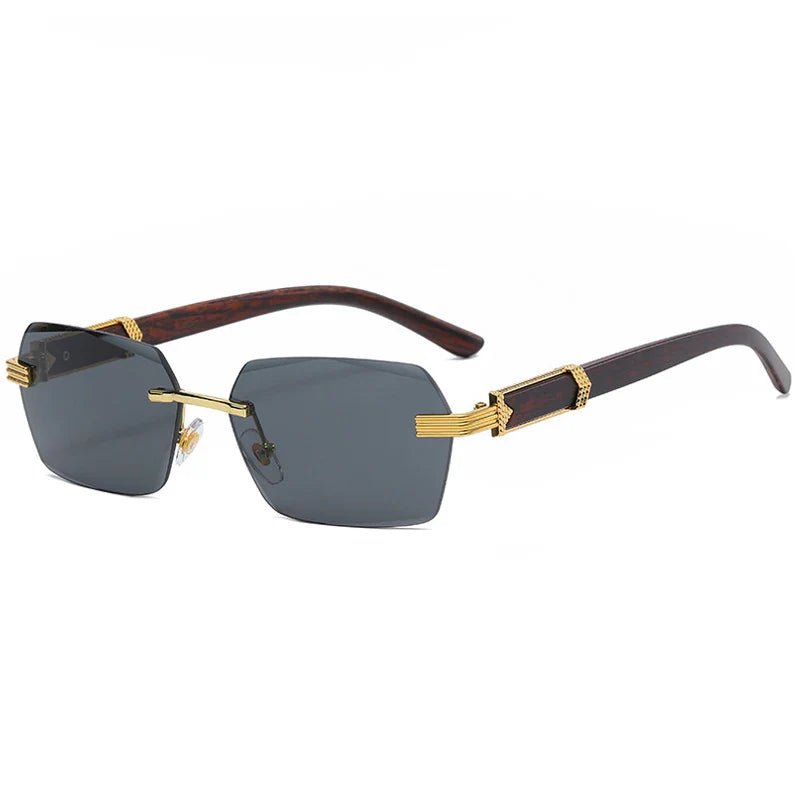 Rimless Square Shades - York Miller