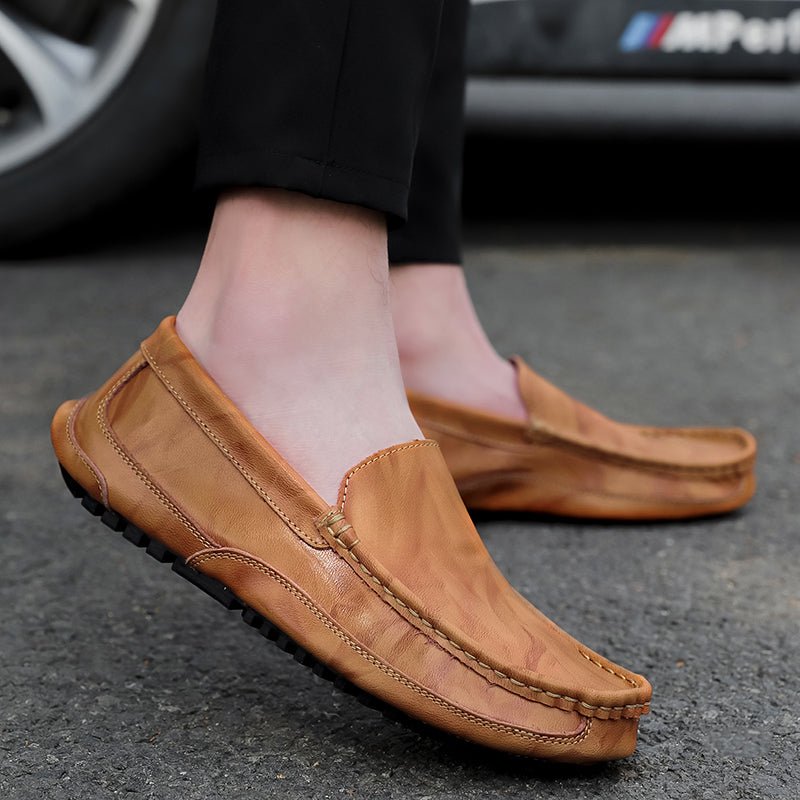Genuine Leather Moccasins - York Miller