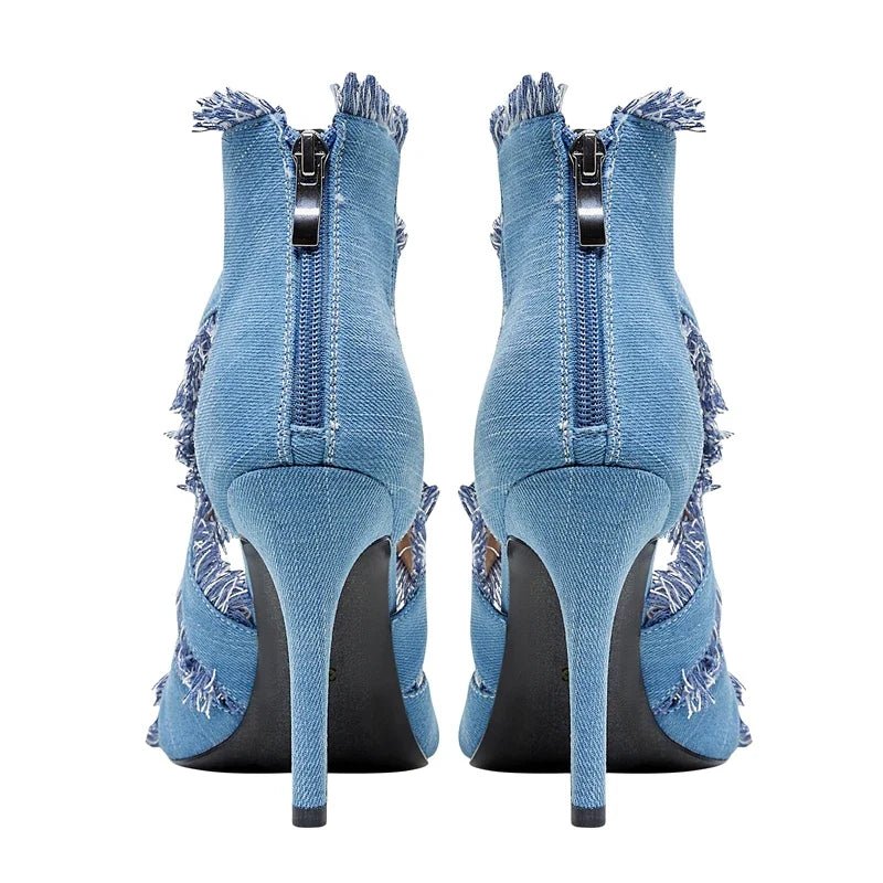 Denim Heels - York Miller