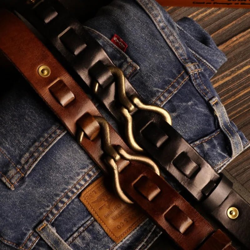 Cowhide Hook Belt - York Miller