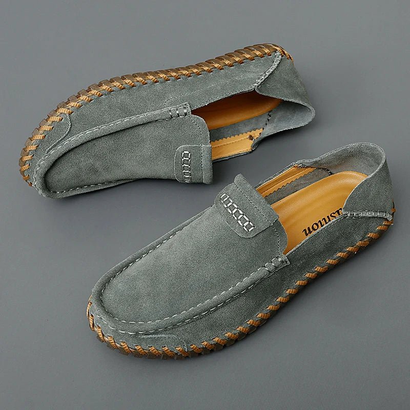 Classic Suede Loafers - York Miller