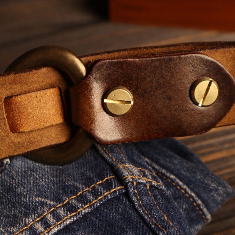 Cowhide Hook Belt - York Miller
