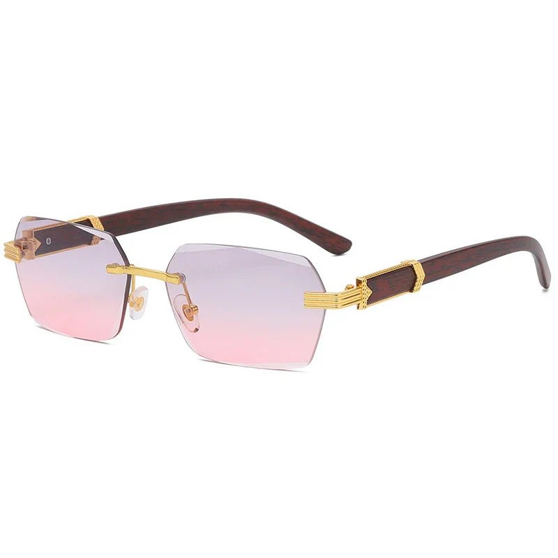 Rimless Square Shades - York Miller