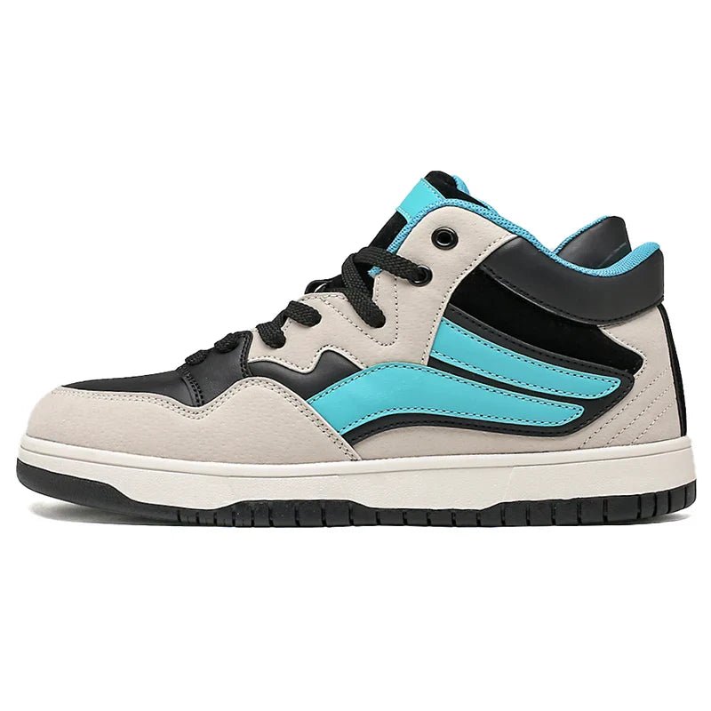 Leather Basketball Sneakers - York Miller