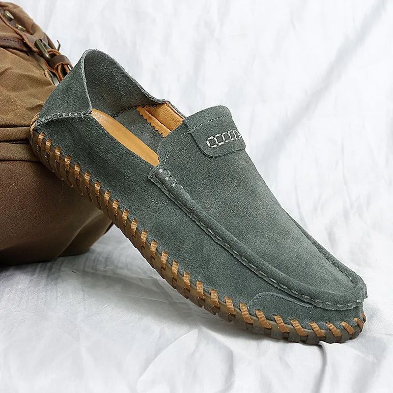Classic Suede Loafers - York Miller