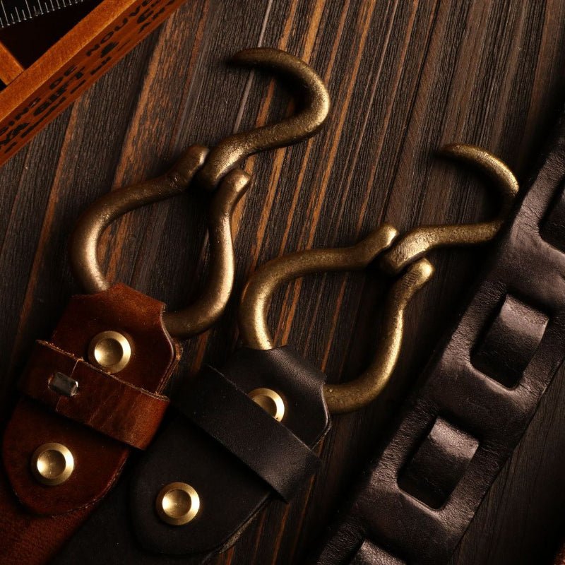 Cowhide Hook Belt - York Miller
