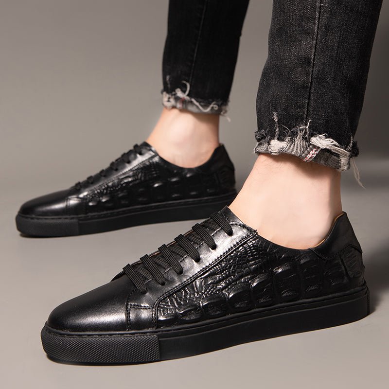 Gatorra Leather Sneakers - York Miller