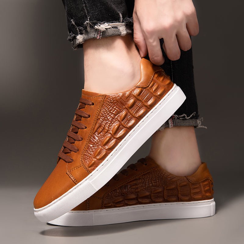 Gatorra Leather Sneakers - York Miller