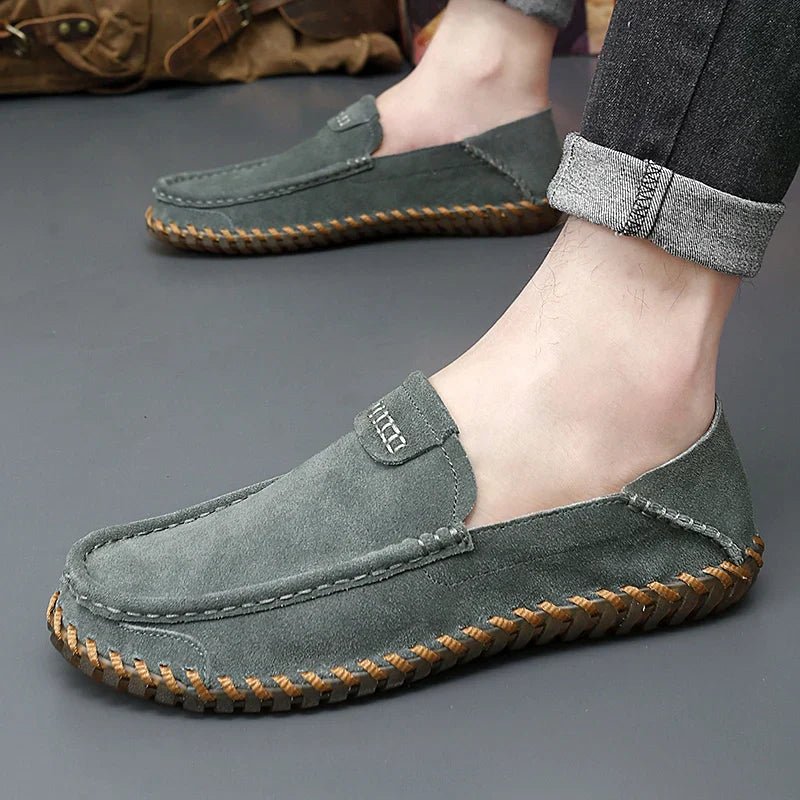 Classic Suede Loafers - York Miller